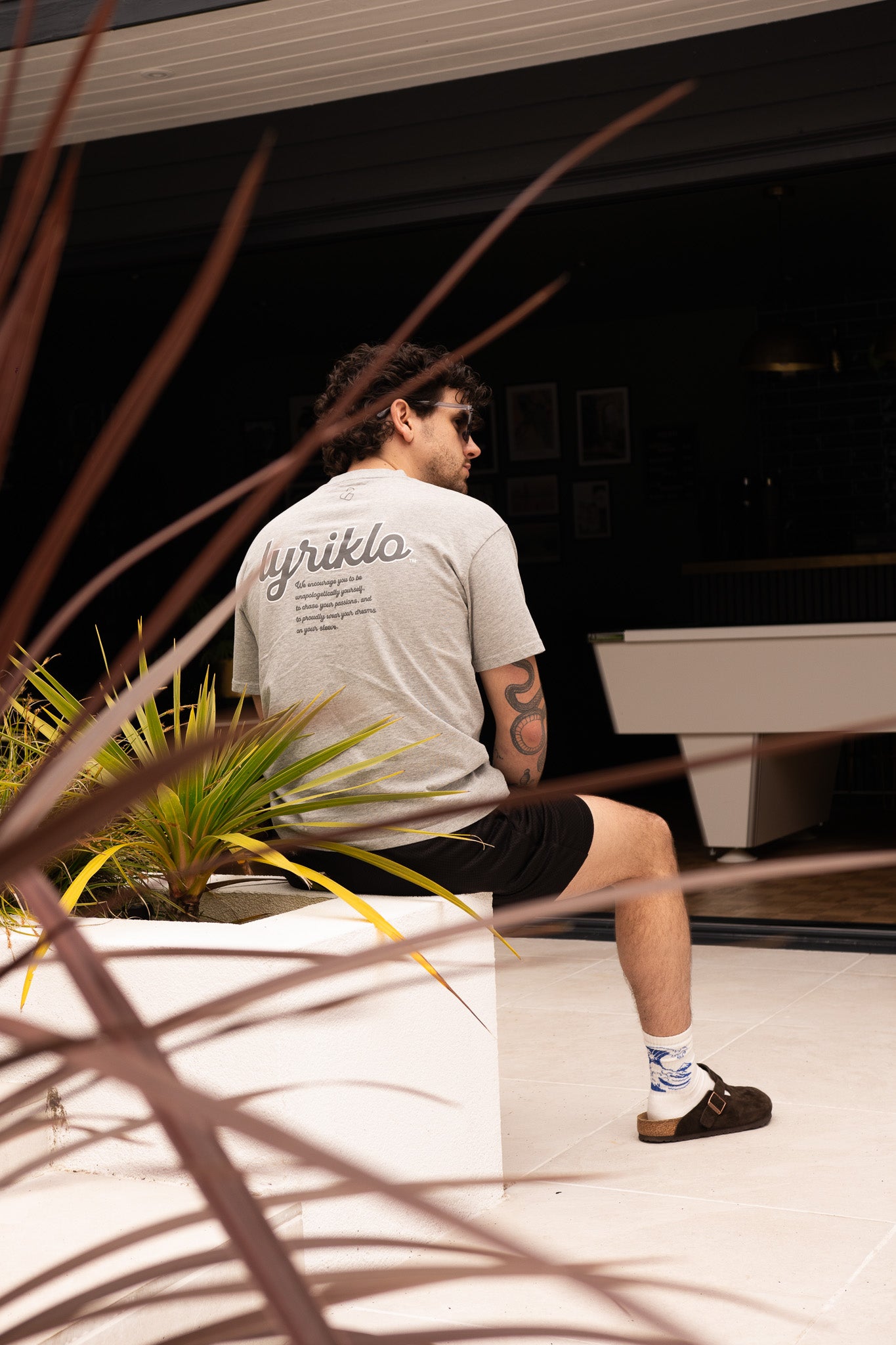 Summer 24 washed grey tee