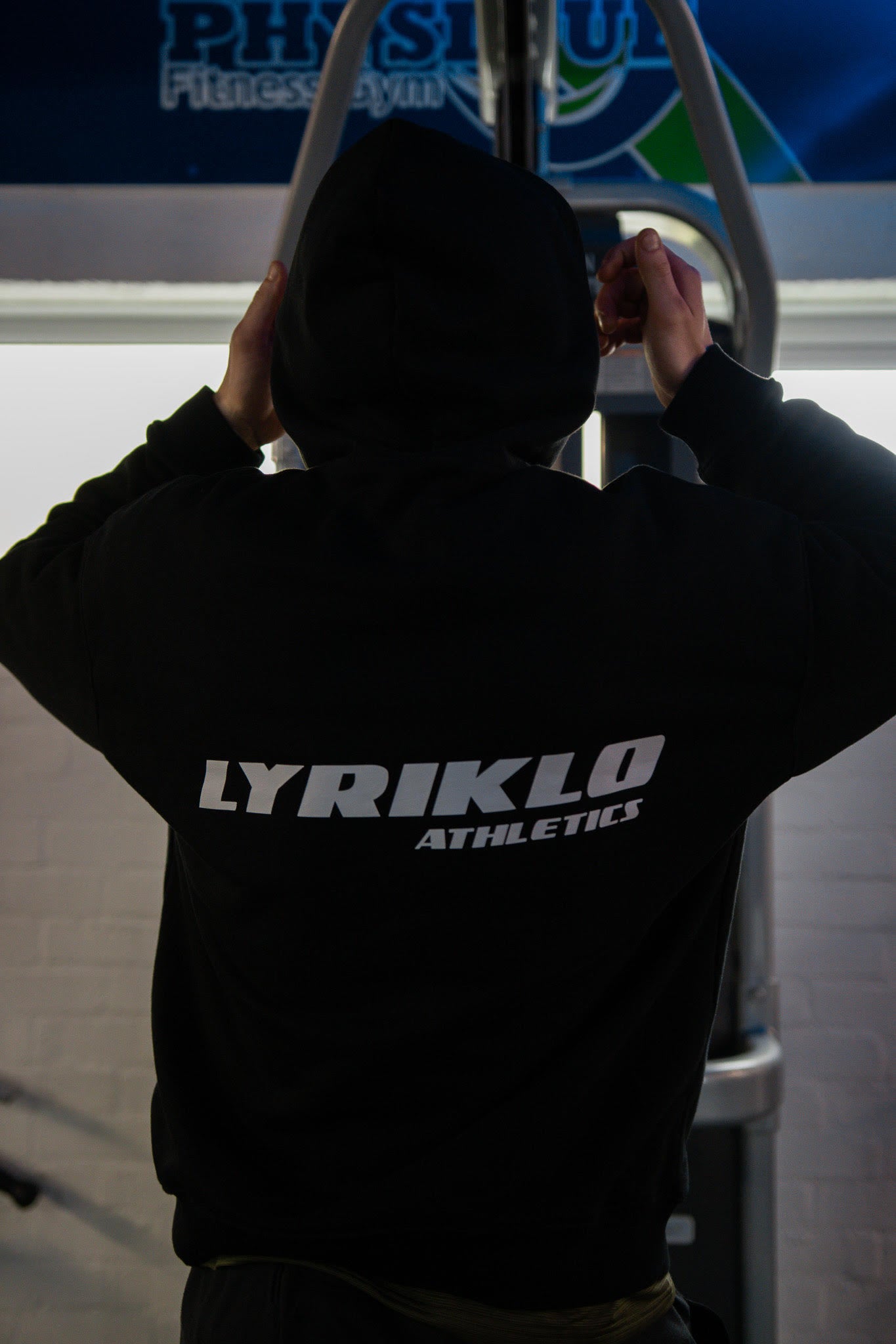 Athletics Hoodies - Black / Grey