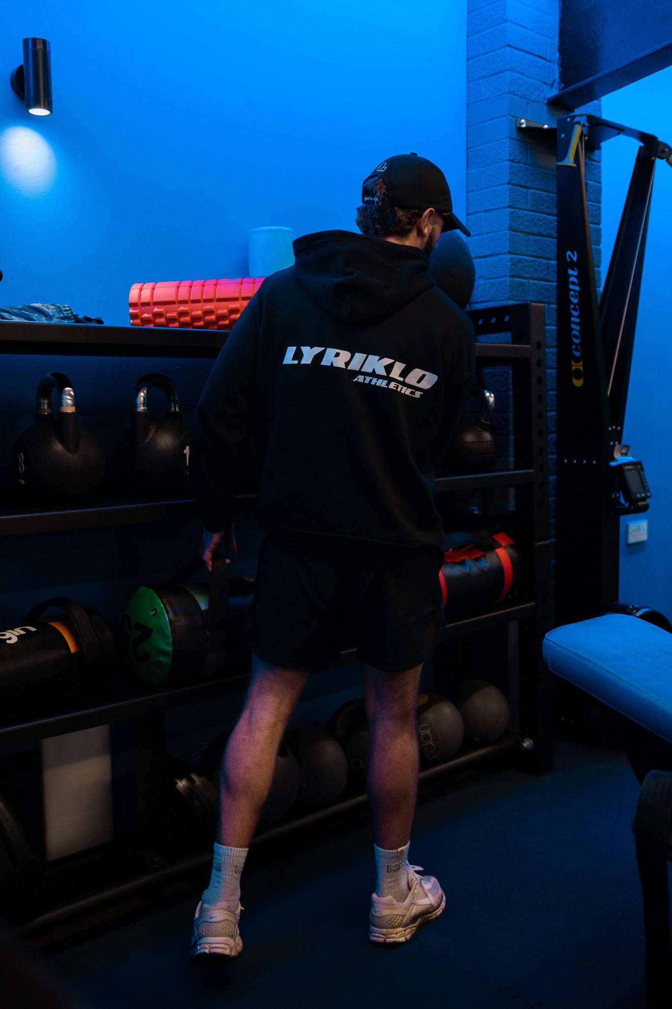 Athletics Hoodies - Black / Grey