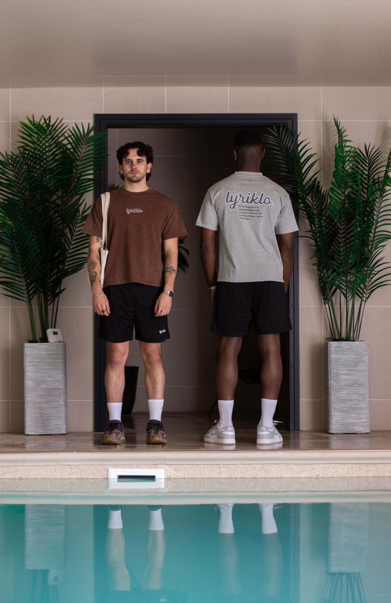 Summer 24 washed brown tee